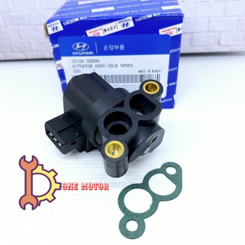SENSOR ISC SERVO IDLE SPEED CONTROL IACV HYUNDAI KIA TRAJET MATRIX ORIGINAL GARANSI 1BULAN
