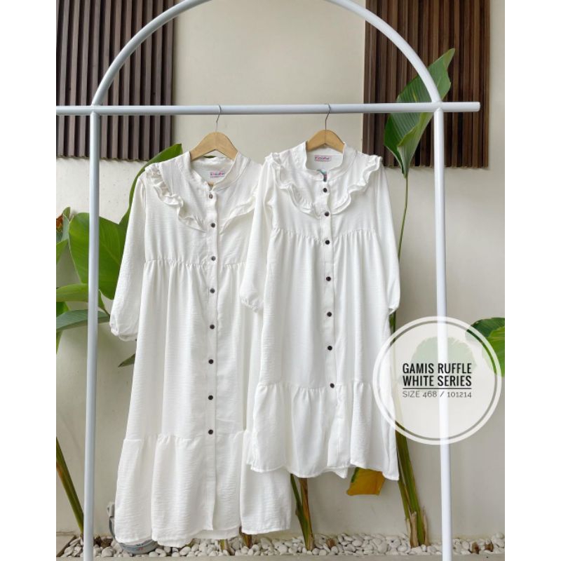 GAMIS ANAK PUTIH BOBOKIDS CRINKLE AIRFLOW