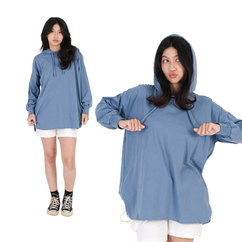 KENIDWEAR T shirt Thin Hoodie Basic Material Premium Cotton Combed 24s