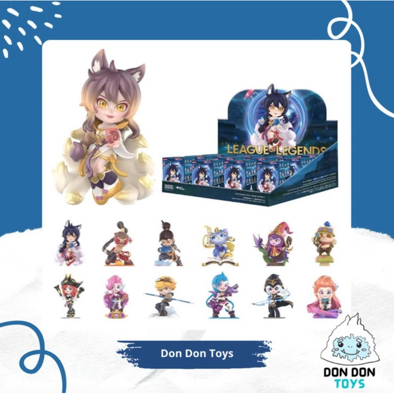 Mainan Action Figure Pajangan Pop Mart League of Legends LOL Legend Series Blind Box Random Mystery 