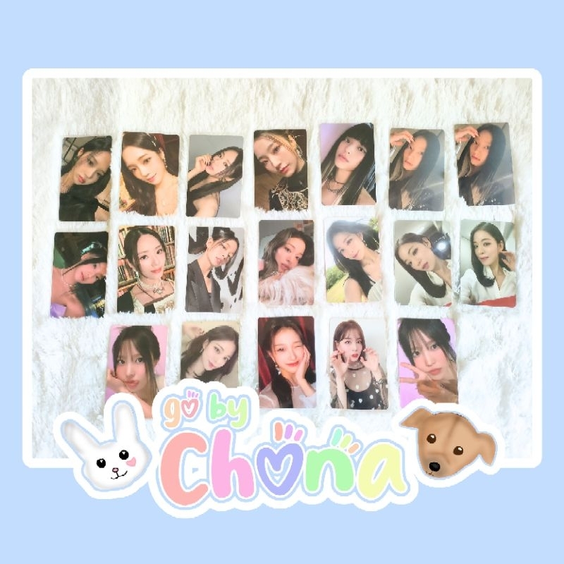 [READY STOCK] SAEROM HAYOUNG JIWON JISUN SEOYEON CHAEYOUNG FROMIS_9 [Unlock My World]ME NOW PHOTOCAR