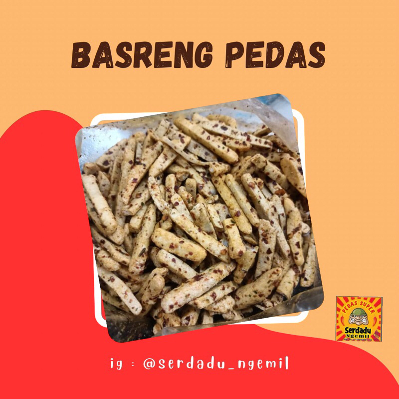 

Basreng pedas uk. mini