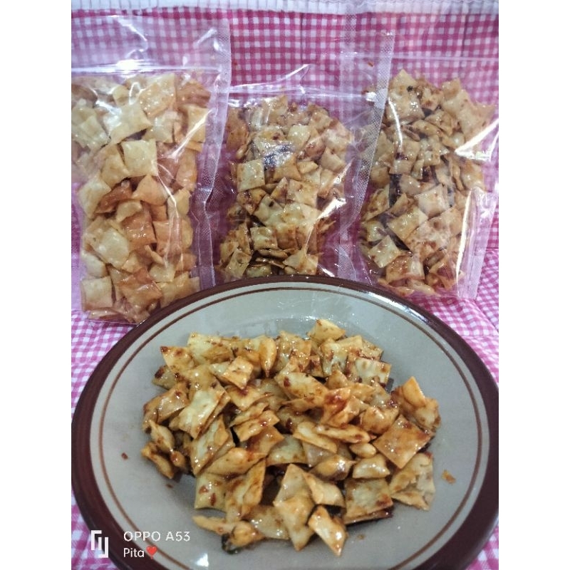 

Pangsit pedas manis dan caramel