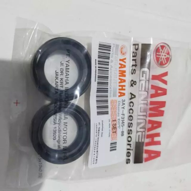 SEAL SIL SHOCK DEPAN YAMAHA MIO JUPITER Z MIO MIO M3 J DLL (3AY) ORIGINAL
