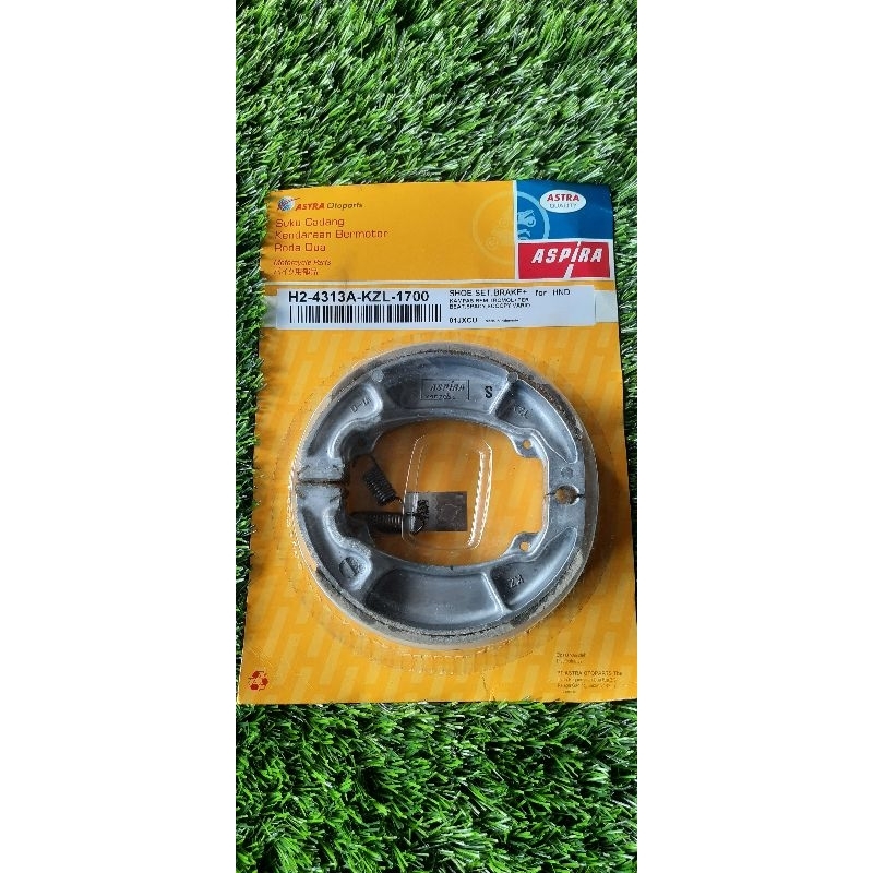 kampas rem belakang beat vario megapro aspira