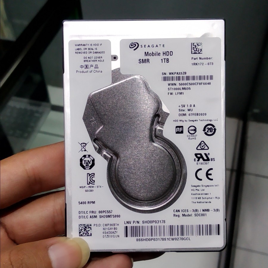Harddisk Laptop Seagate 1TB hdd notebook