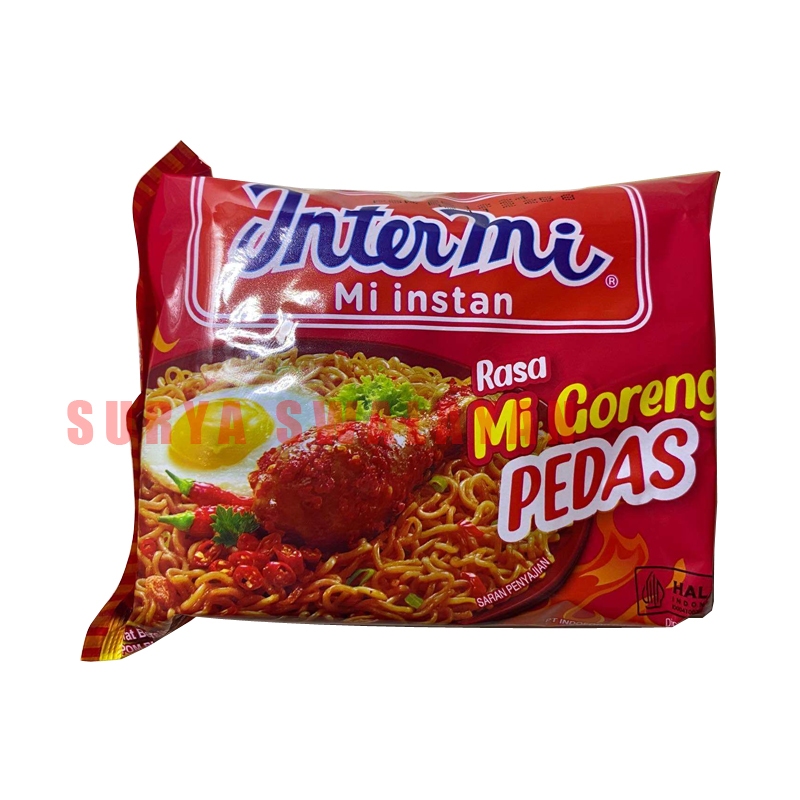 

Intermi Mi Instant Rasa Mi Goreng Pedas 60 gr