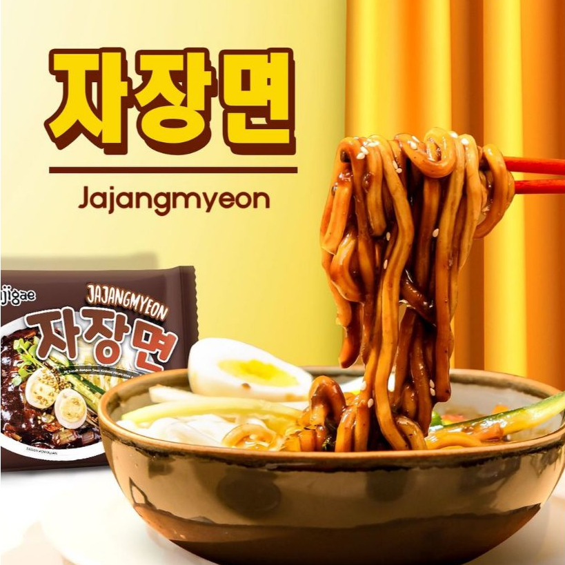 

KOREAN RAMEN 120 gr RAMYUN CHEESE / JAJANGMYEON / ROSE / RAMYEON / MIE KEJU / MIE GORENG / Mie Saus Pasta Kedelai Hitam / Makanan Korea Halal Instan / Noodle