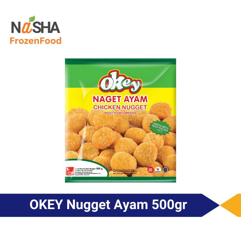

Okey Nugget Ayam Coin 500gr