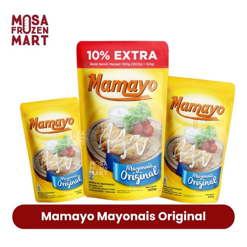 

Mamayo Mayonais Original 1 Kg, 500 G, 200 G | Mayones