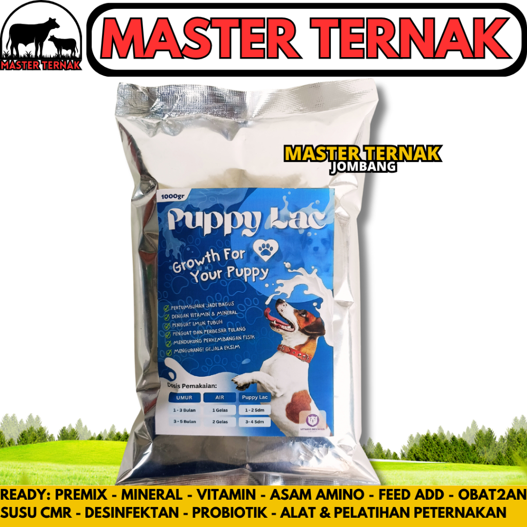 SUSU ANJING PUPPY LAC 1 KG - Puppylac Susu Anjing Berkualitas