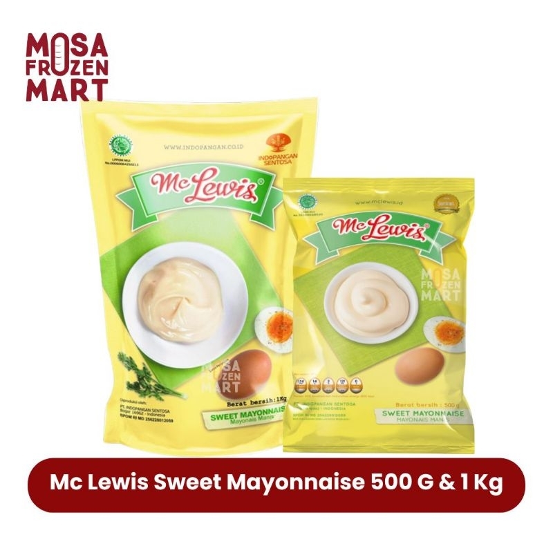 

Mc Lewis Sweet Mayonnaise 500 G & 1 Kg | Saus Mayones