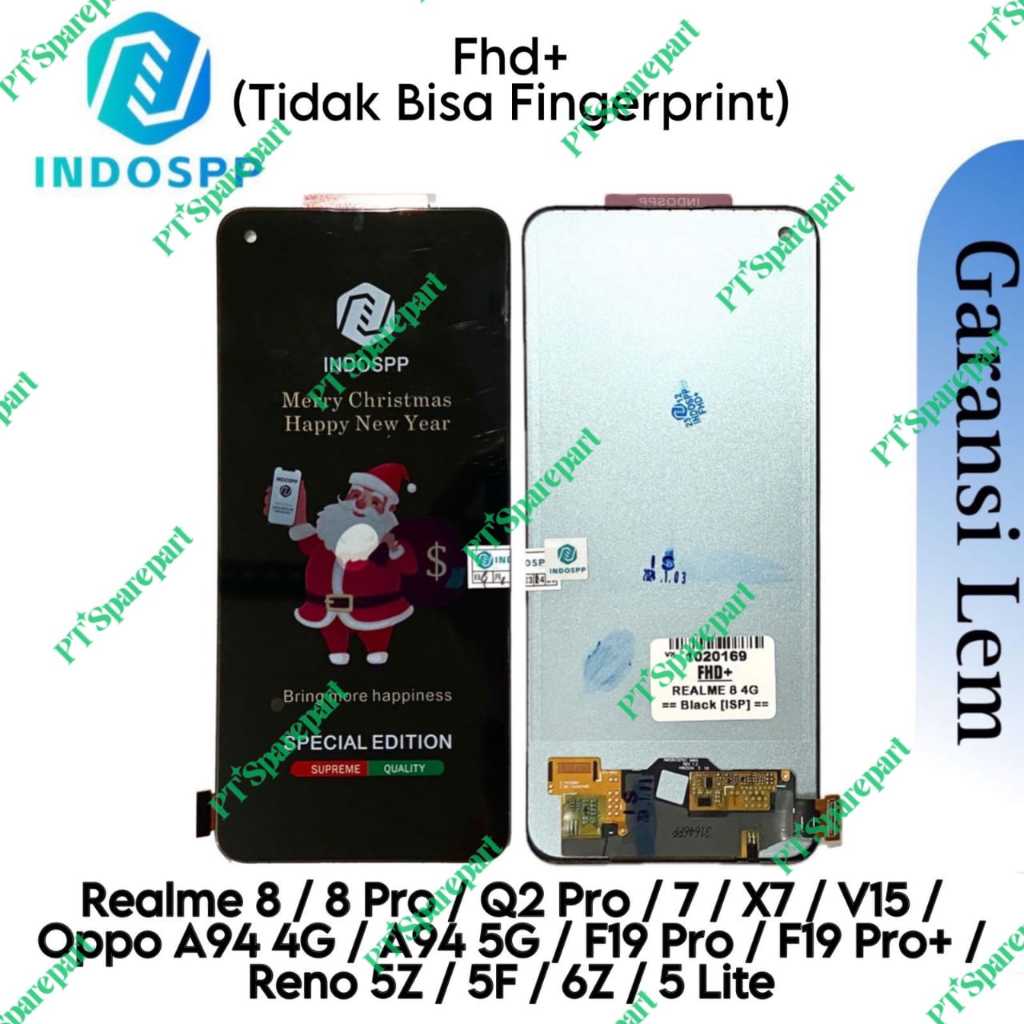 LCD Touchscreen Fullset Realme 8 / Realme 8 Pro / Realme Q2 Pro / Realme 7 / Realme X7 / Realme V15 