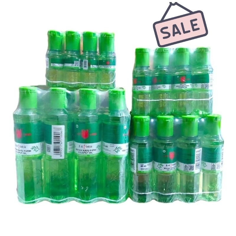 Paket 1 Lusin Minyak Kayu Putih Cap Lang 120ml 60ml 30ml 15ml