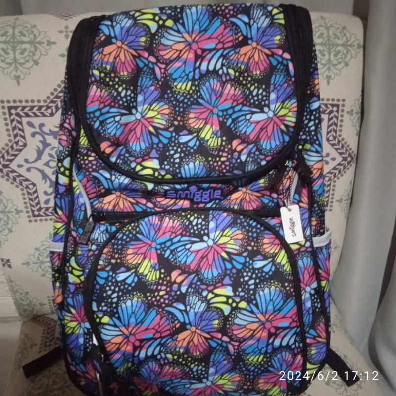 tas Smiggle ori 100% kidzstation size SD diskon 40% free tas belanja kidz station