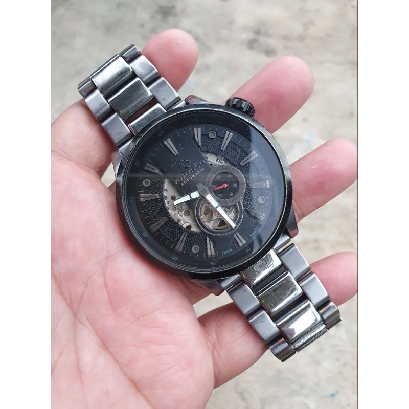 second jam tangan ripcurl recon xl titanium / ripcul recon xl automatic titanium