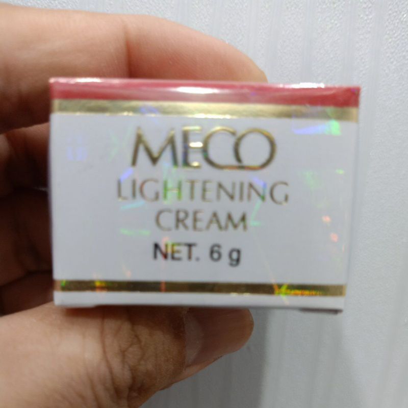Meco malam 6 gram/cream pencerah/ cream meco