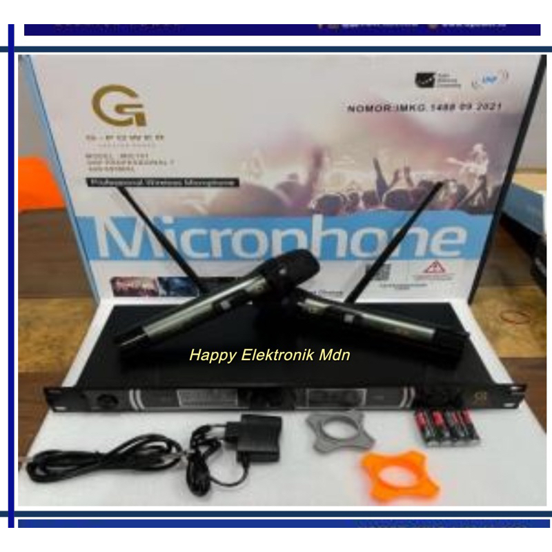 Microphone G Power 101 UHF Professional 7 G-Power Mikrofon wireless Mic G power Profesional 7