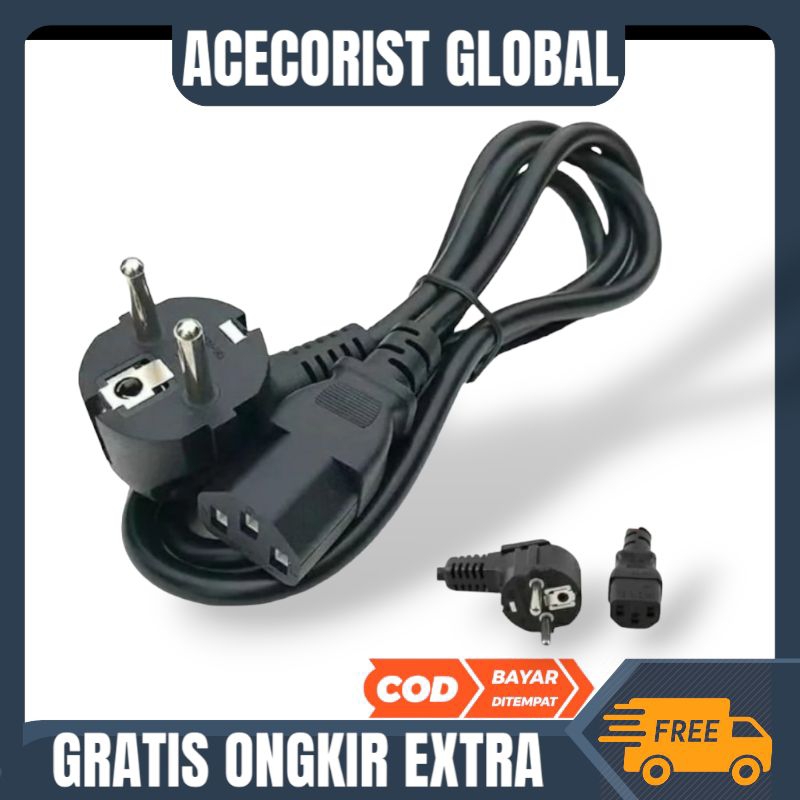 kabel power infocus layar lebar 3 lobang