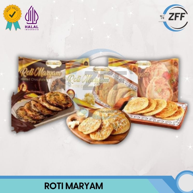 

Roti Maryam/ Roti Canai/ Roti Cane isi 5 Rasa original/Coklat lumer/keju