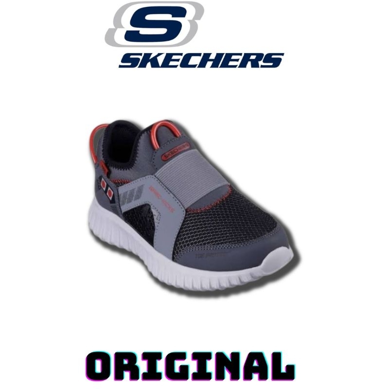 Sepatu Skechers Kids Game Kicks ( 402265L/GYMT ) Original