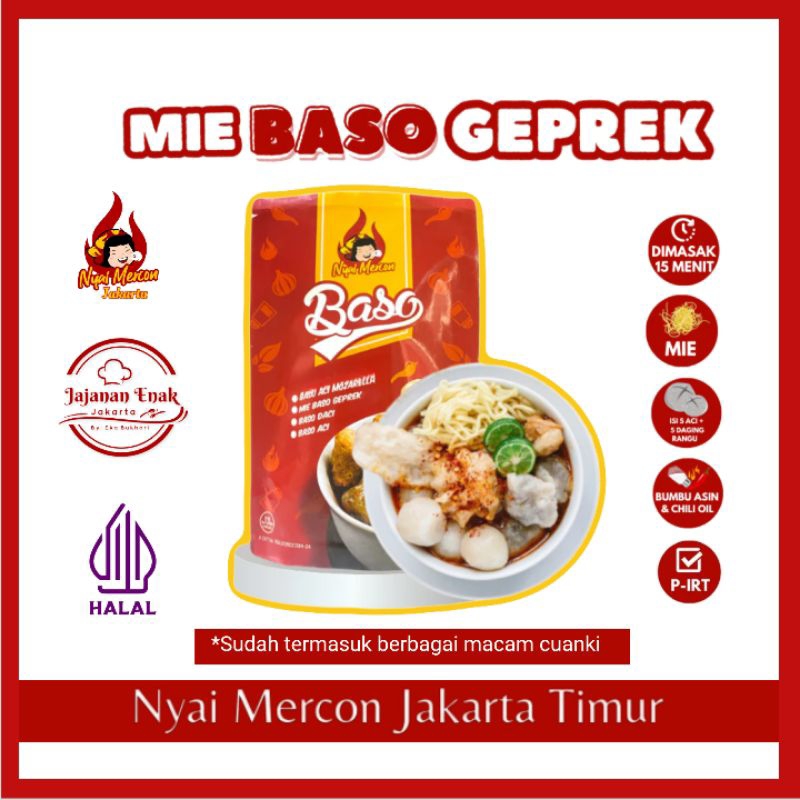 

MIE BASO GEPREK NYAI MERCON