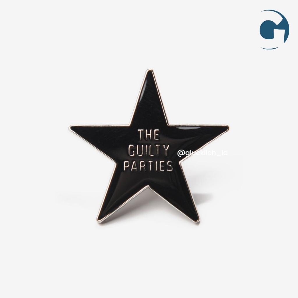 Wacko Maria, The Guilty Parties Star Pin Black