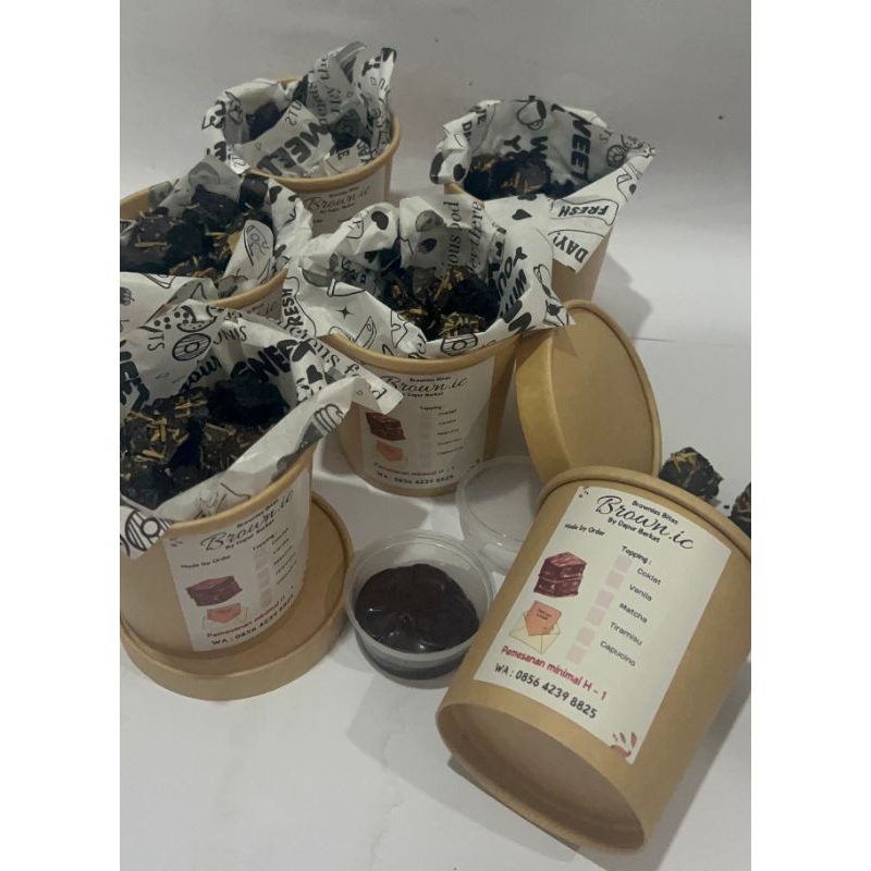 

Brown.ic - Brownies Bites 16 oz