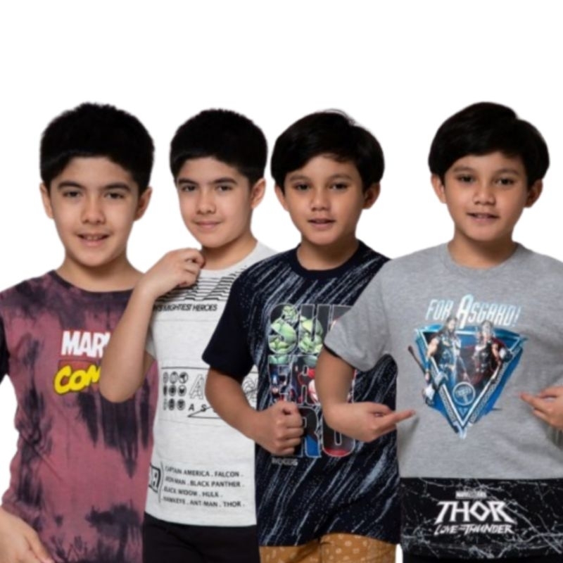 Marvel Collections Kids Kaos AnakLaki Laki Usia 4-5 Tahun
