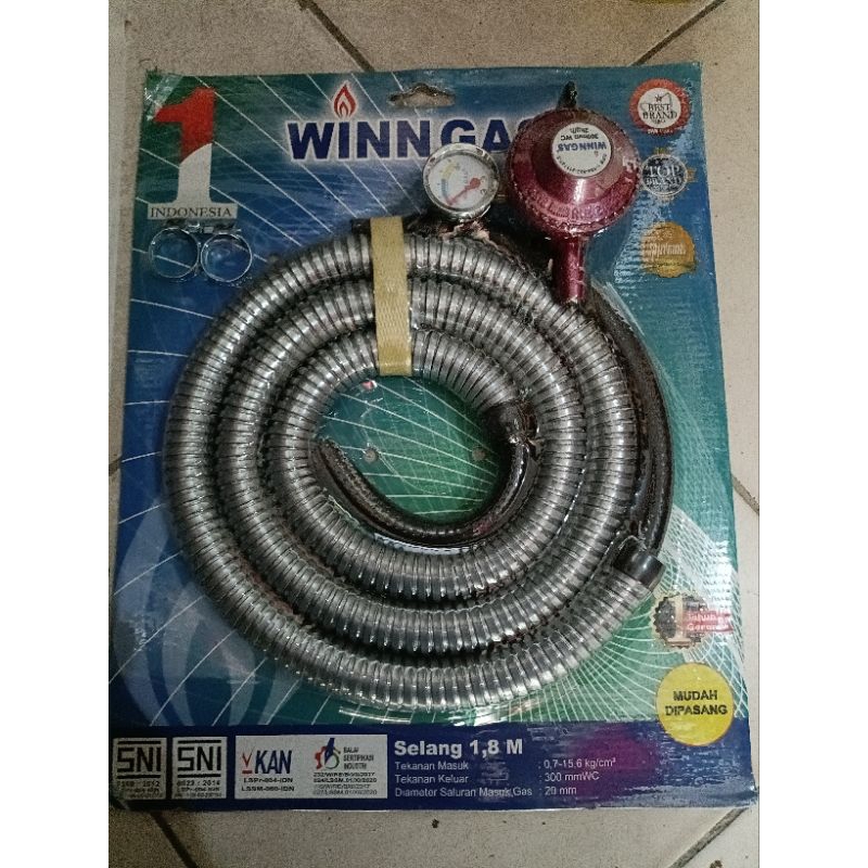 Regulator Dan Selang Winn Gas