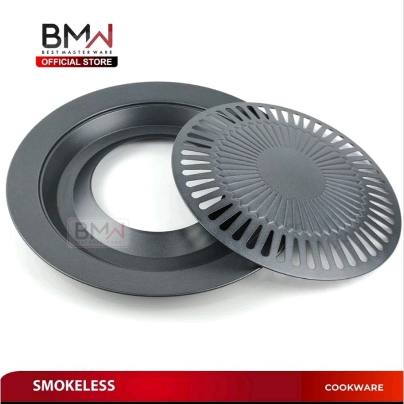 bbq grill pan bulat smokeless BMW