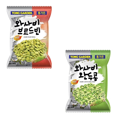 

Tong Garden 300g (Wasabi Broad Beans, Wasabi Coated Green Peas)