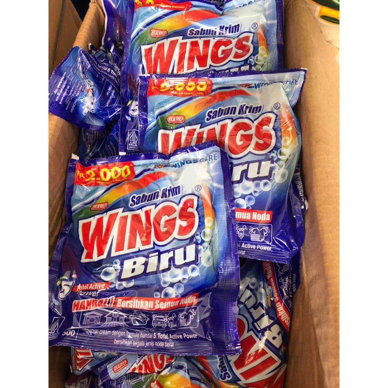 sabun colek wings biru
