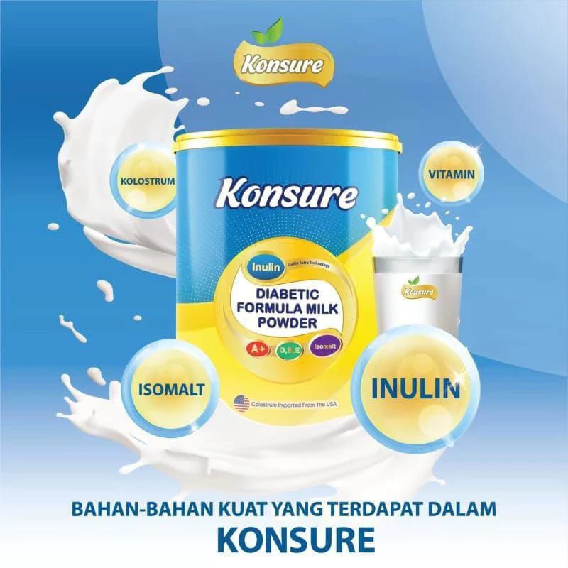 

KONSURE ASLI BPOM SUSU HERBAL DIABETES KENCING MANIS IMPORT USA ORIGINAL, KONSURE