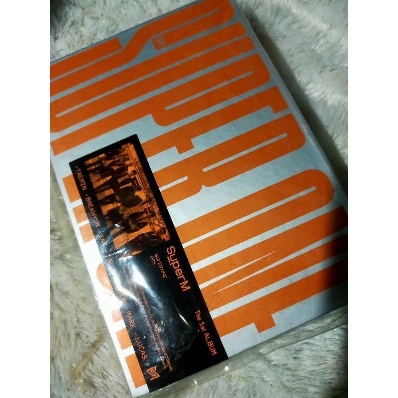 Album Only SuperM Super One + pc mark lemonilo/postcard ten
