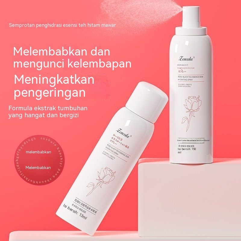 Rose Black Tea Essence Hydrating Spray Refreshing Moisturizing Hydrating Pre-Makeup Toner Toner