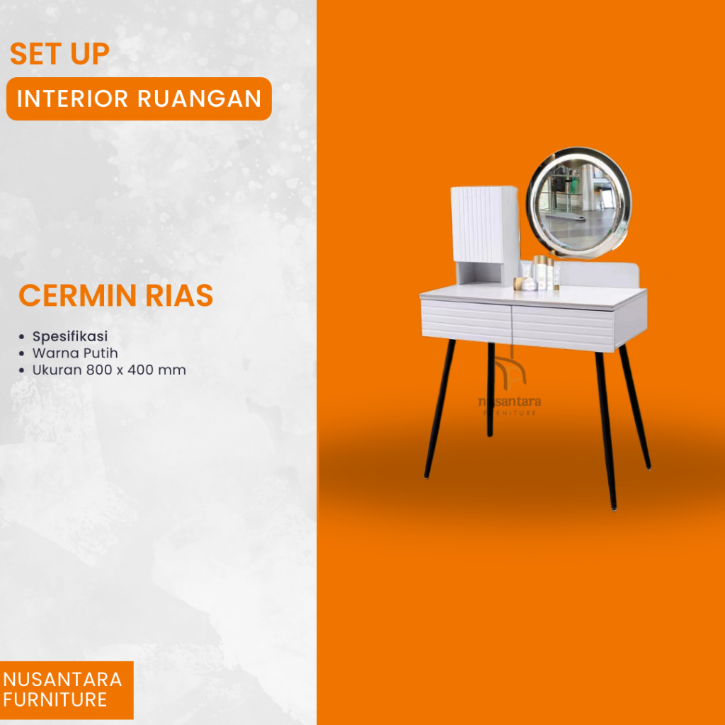 Cermin Rias // Cermin // Meja Rias // Meja Make Up