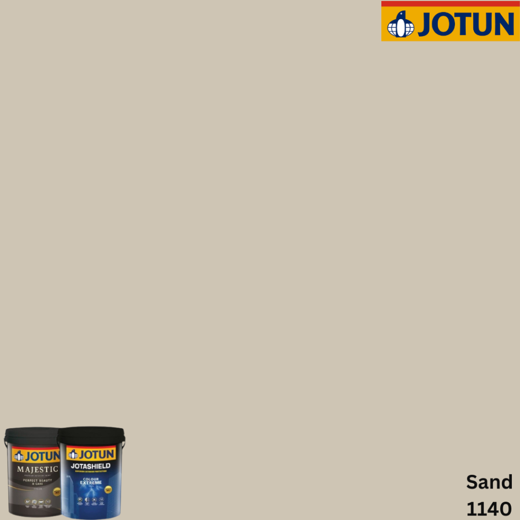 CAT TEMBOK EXTERIOR JOTUN SERIES - SAND 1140 (PAIL)