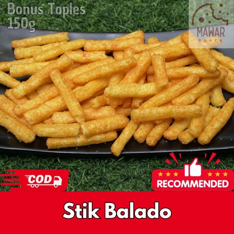 

Snack Stik Jagung Balado 150g - Snack Kiloan