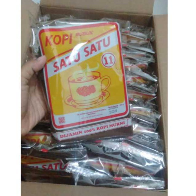 

KOPI BUBUK SATU SATU 250g dan KEMASAN RENTENG 10pcs
