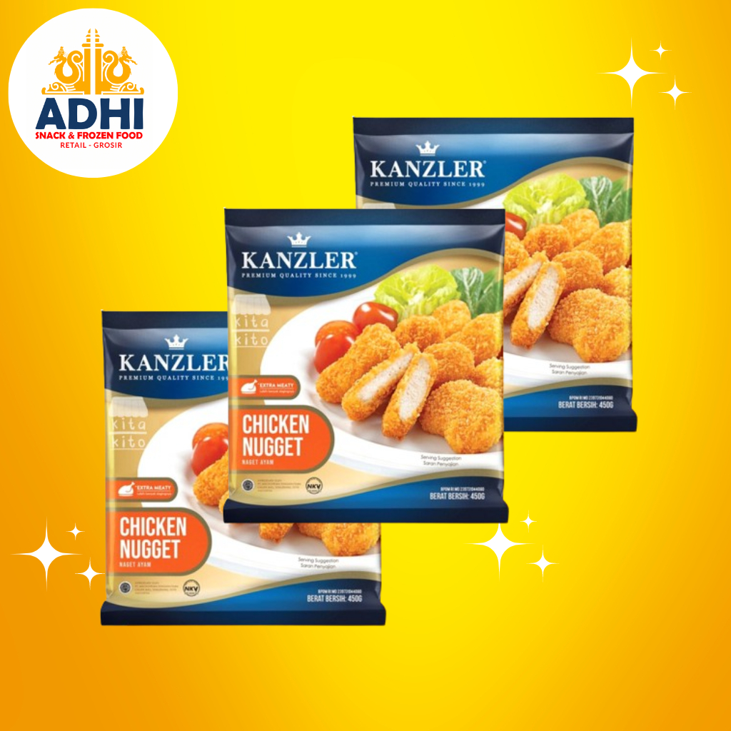

KANZLER ORIGINAL PREMIUM CHICKEN NUGGET 450GR_FROZEN FOOD