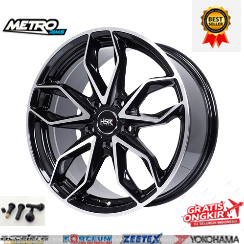 VELG RACING HSR SLOUX RING 17 COCOK BUAT MOBIL PCD BAUD 5X114,3