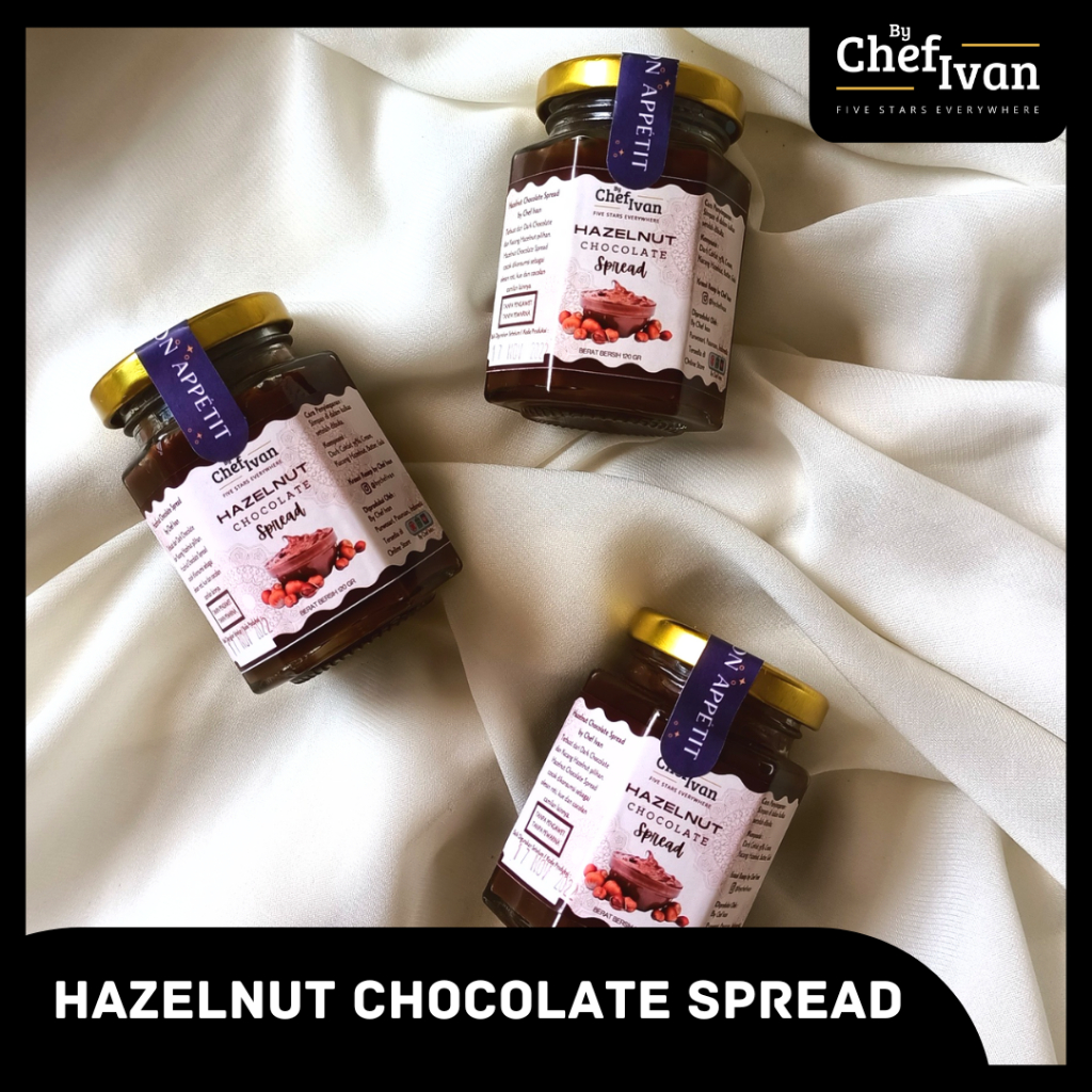 

Hazelnut Chocolate Spread Selai Coklat dengan Hazelnut By Chef Ivan