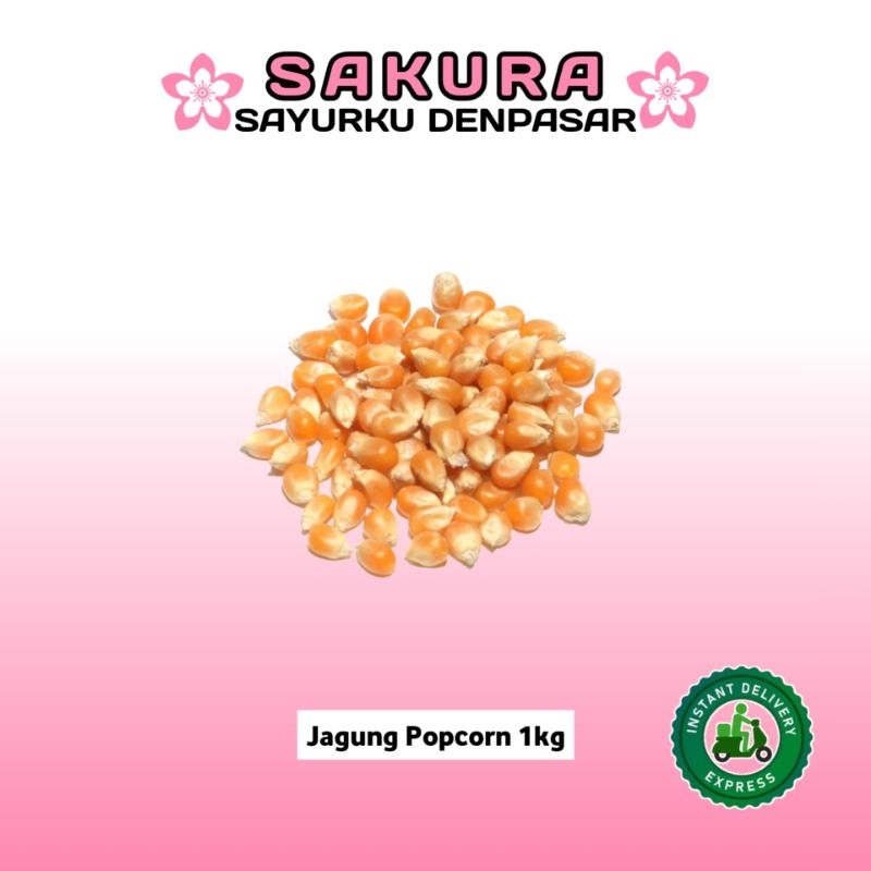 

Jagung Popcorn Mentah 1kg - SAKURA