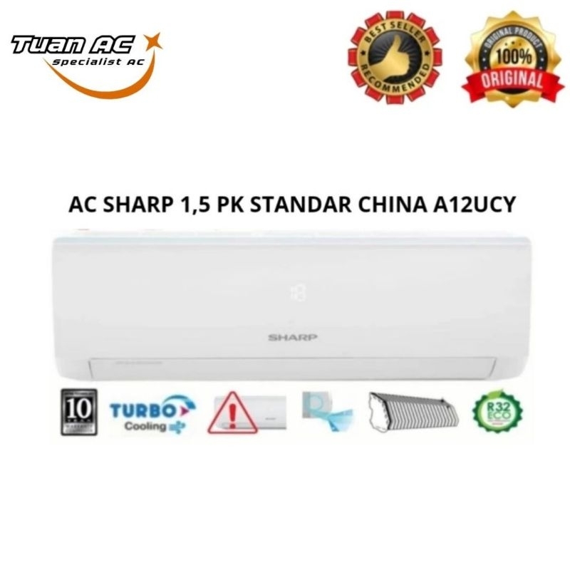 AC SHARP 1,5 PK STANDAR CHINA A12UCY