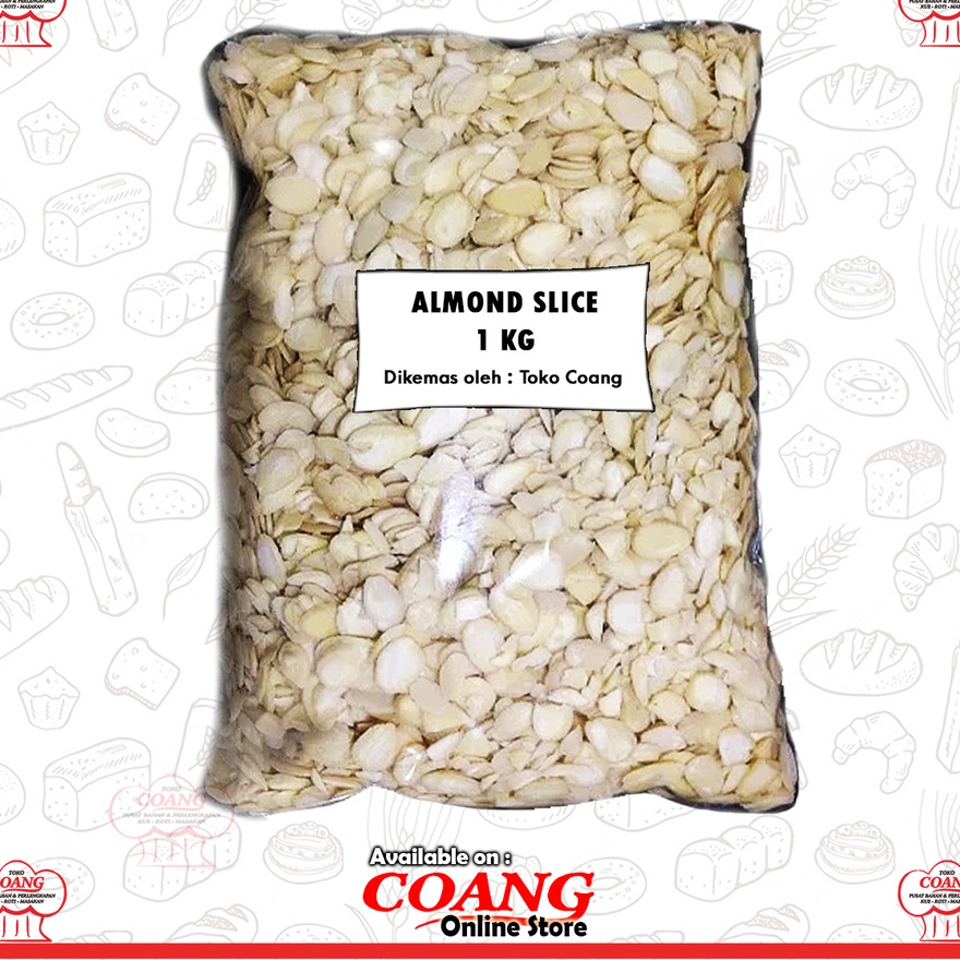 

ALMOND SLICE 1 KG - KACANG ALMOND IRIS