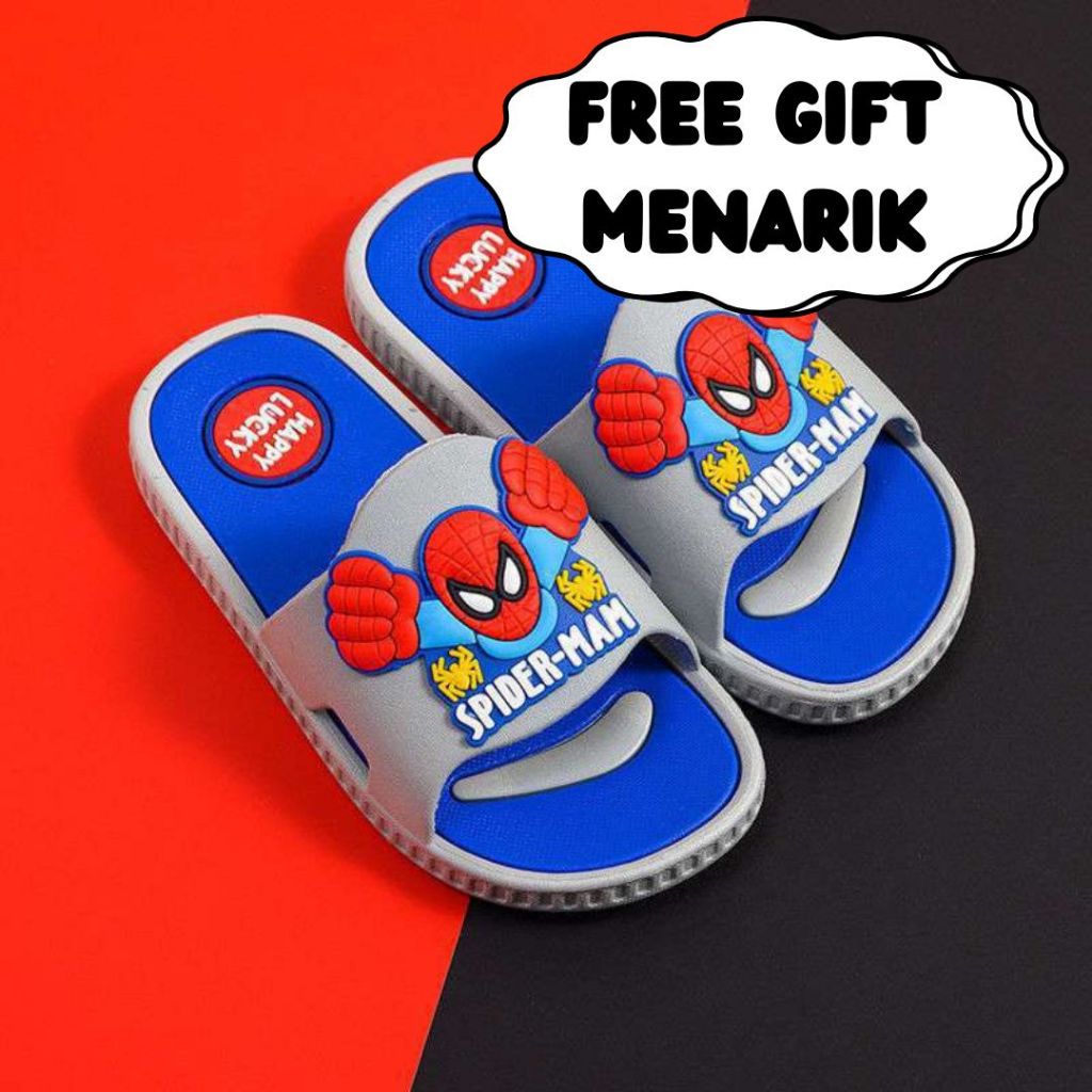 [LAST CALL] JISOOBABY AA-124 Sandal Anak Selop Karet  Berkualitas 1-7 Tahun Sport Termurah Sendal Ba