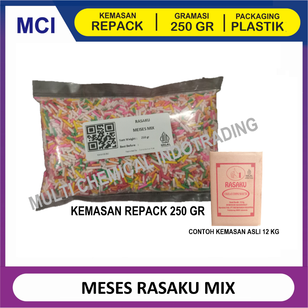 

MEISES / MESES / CERES / SERES WARNA-WARNI 250gr