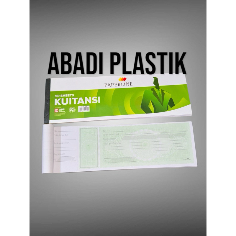 

BUKU KWITANSI UKR BESAR MERK PAPERLINE 50B