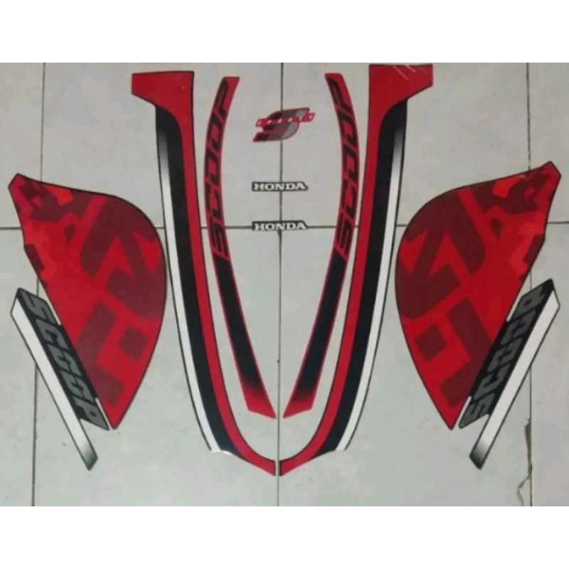 Striping Scoopy Sporty 2020-2021